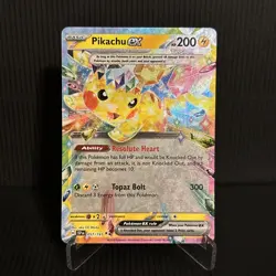 Pikachu ex - 57/191 - Double Rare - Pokemon Surging Sparks - NM - Image 1