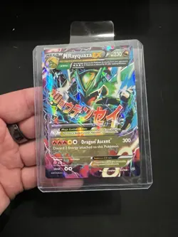 M Rayquaza EX 61/108 Roaring Skies Holo Ultra Rare Pokemon TCG English - Image 1