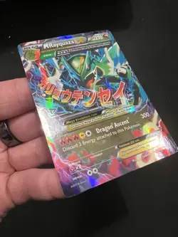 M Rayquaza EX 61/108 Roaring Skies Holo Ultra Rare Pokemon TCG English - Image 3