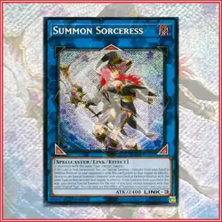 YuGiOh Summon Sorceress Battles of Legend: Monster Mayhem BLMM-EN157 - Image 1
