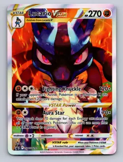 LUCARIO VSTAR SWSH291 HOLO P SWORD & SHIELD PROMO POKEMON NM - Image 1