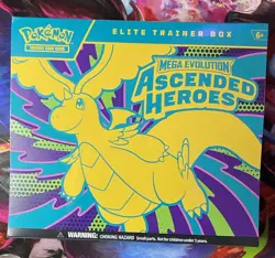Pokemon TCG Ascended Heroes Elite Trainer Box ETB NEW & SEALED - Image 1