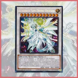 YuGiOh Stardust Sifr Divine Dragon Battles of Legend: Monster Mayhem BLMM-EN151 - Image 1