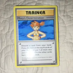 The Pokemon Company Misty's Determination Evolutions 80/108 Trainer Uncommon Re… - Image 1