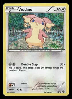 Audino 012/012 NM Promo Holo McDonald's Promos 2011 2011 Pokemon TCG - Image 1