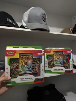 2x Pokemon TCG First Partner Illustration Collection Series 1 New Sealed - Image 1