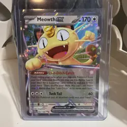 Meowth ex 062/088 Pokemon Me03: Perfect Order Double Rare *Mp* - Image 1