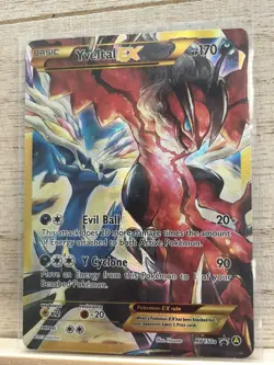 Pokemon Yveltal EX Full Art Promo Holo XY Set XY150A LP - Image 2