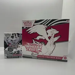 Pokemon White Flare Elite Trainer Box ETB and Booster Bundle Factory Sealed! - Image 1