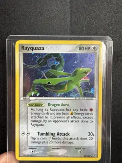 Pokemon Rayquaza 022/107 Deck Exclusives Holo Rare English - MP - Image 1