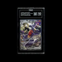 Cynthia's Garchomp ex 232/182 Destined Rivals Holo TAG 10 GEM MINT - Image 1