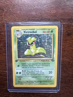 Victreebel 1st Edition Holo Holographic Pokemon Jungle #14/64 - Image 1
