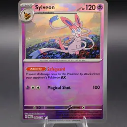 Sylveon (Poke Ball Pattern) 040/131 Rare SV: Prismatic Evolutions Pokemon TCG N - Image 1