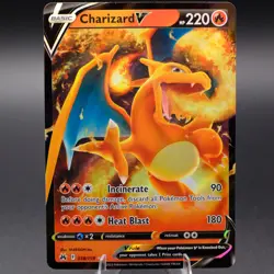 Charizard V 018/159 Ultra Rare Crown Zenith Pokemon TCG NM - Image 1