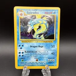 Pokemon TCG Gyarados Base Set 6/102 Holo 1999-2000 Wizards Base Set - Image 1