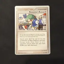 Roseanne's Research 125/132 (Tristan Robinson) World Championships 2008 Pokemon - Image 1