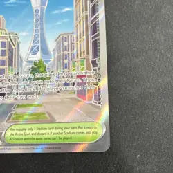 Pokemon Lumiose City Trainer Stadium Full Art Holo Ultra Rare 111/088: POR - Image 2