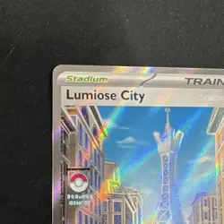 Pokemon Lumiose City Trainer Stadium Full Art Holo Ultra Rare 111/088: POR - Image 4