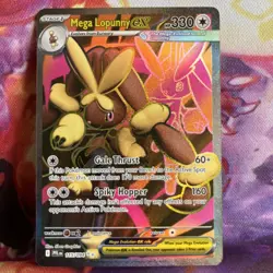 Pokemon TCG Mega Lopunny ex 115/094 ME02: Phantasmal Flames Ultra Rare NM - Image 1