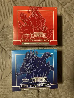 Pokemon TCG SWSH Battle Styles 2 ETB Set Factory Sealed - Image 1