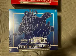 Pokemon TCG SWSH Battle Styles 2 ETB Set Factory Sealed - Image 2