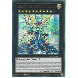 Galaxy-Eyes Cipher X Dragon Yu-Gi-Oh! GFTP-EN011 1st Ultra Rare - Image 1