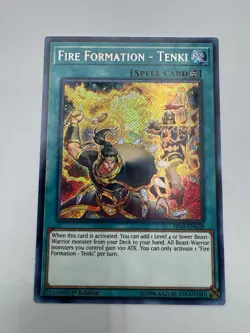 Yu-Gi-Oh Tenki Fire Formation FIGA-EN028 Secret Rare 1st Edition - Image 2