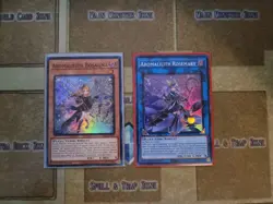 YUGIOH AROMALILITH ROSALINA + AROMALILITH ROSEMARY PHNI SUPER 1ST ED NM - Image 1