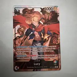 Lucy OP15-002 Alternate Art Leader One Piece TCG Adventure on Kami’s Island - Image 2