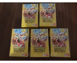 SEALED One Piece OP15-EB04 DP-10 Double Pack Lot Of 5 (Adventure on Kami Island) - Image 1