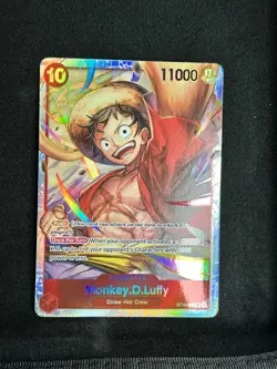 Monkey.D.Luffy ST10-006 SR, 1st edition, foil, phima, jet pistol art, tag gear 5 - Image 1