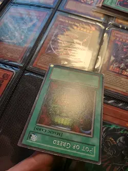 Pot of Greed LOB-119 The Legend of Blue Eyes White Dragon 1st Edition - Image 3