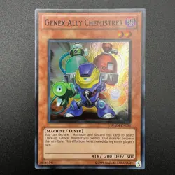 YuGiOh Genex Ally Chemistrer HA04-EN036 Super Rare Unlimited NM - Image 1