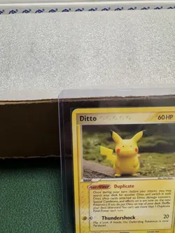 Pokemon TCG: Ditto #63/113 (Pikachu) 2005 Delta Species Non-Holo, MP+/LP - Image 2