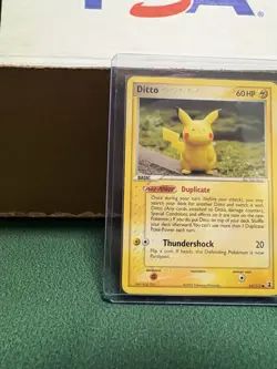 Pokemon TCG: Ditto #63/113 (Pikachu) 2005 Delta Species Non-Holo, MP+/LP - Image 5