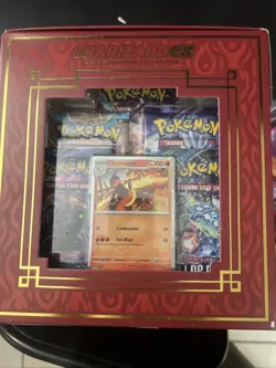 Pokemon Charizard EX Super Premium Collection Box Sealed New (10) Booster Packs - Image 2