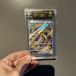 Pokemon Mewtwo VSTAR Vstar Universe SAR Holo BGS 10 Black Label Pristine 💎 - Image 1