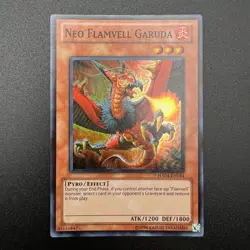 YuGiOh Neo Flamvell Garuda HA04-EN034 Super Rare Unlimited NM - Image 1