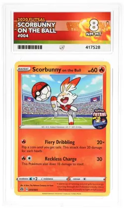ACE 8 - Scorbunny On The Ball 004/005 Promo 2020 Pokemon TCG - Image 1