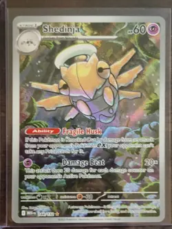 2025 Mega Evolution Shedinja Illustration Rare #144/132 - Image 1
