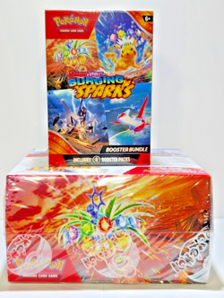 2 Pokemon TCG Box: Surging Sparks Booster Box & Booster Bundle - Factory Sealed - Image 4