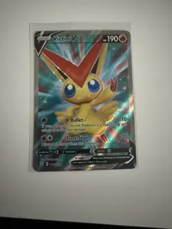 Victini V (Full Art) Pokemon Battle Styles 144/163 Near Mint - Image 1