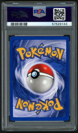 2001 POKEMON HO-OH-HOLO NEO REVELATION #7 PSA 8 - Image 2