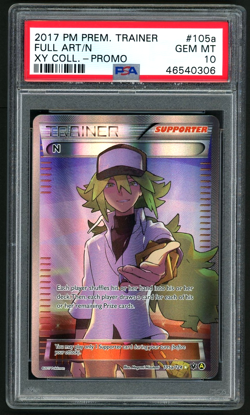 2017 POKEMON FA/N PREMIUM TRAINER XY COLLECTION PROMO #105a PSA 10 - Image 1