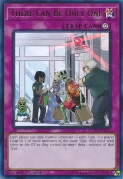 There Can Be Only One - DUDE-EN053 - Ultra Rare - 1st Edition LP YuGiOh! Duel D - Image 1
