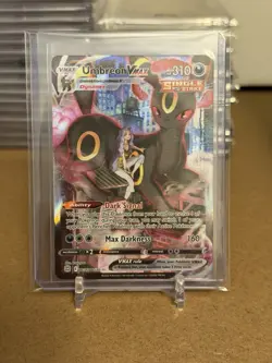 Pokemon TCG Umbreon VMAX TG23/TG30 Swsh09: Brilliant Stars Trainer Gallery Holo - Image 1