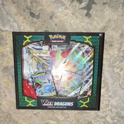 Pokemon TCG VMAX Dragons Premium Collection Box Rayquaza Duraludon English - Image 1