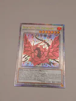 Yugioh Black Rose Dragon Quarter Century TN23-EN014 Near Mint - Image 2