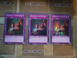 YUGIOH 3X APPOINTER OF THE RED LOTUS OP14-EN011 SUPER UNLIMITED ED NM - Image 1