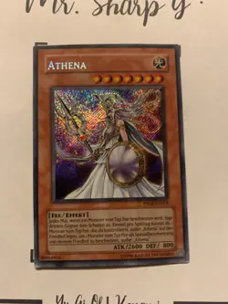 ATHENA - PP02-DE018 DEUTSCH Yu-Gi-OH! CARD SECRET RARE HOLO KONAMI - Image 4